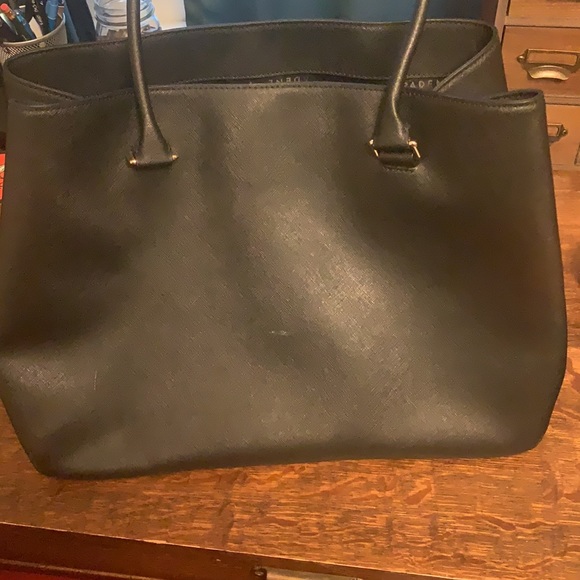 Kate Spade Leather Tote Bag BLACK - Picture 12 of 15